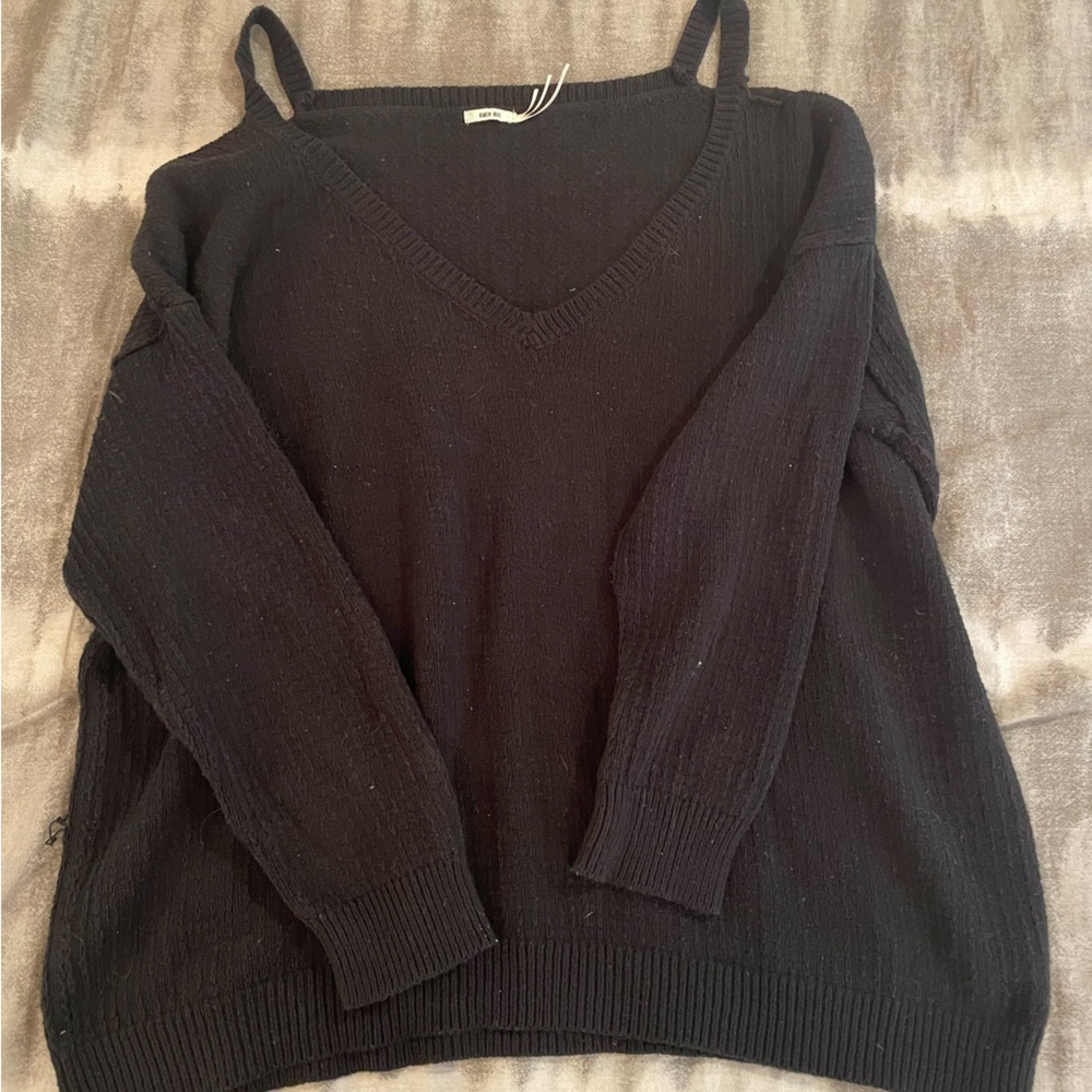 Off the shoulder sweater